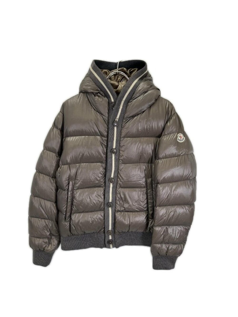 Moncler Gray Cesar Down Jacket